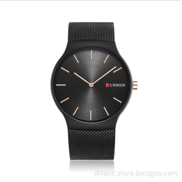 CURREN 8256 Men Luxury Watches Men Military Steel Sports Wristwatches 30m Casual Diving Watch